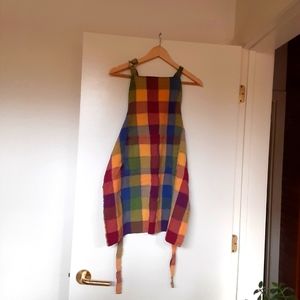 Trendy Checkered Apron